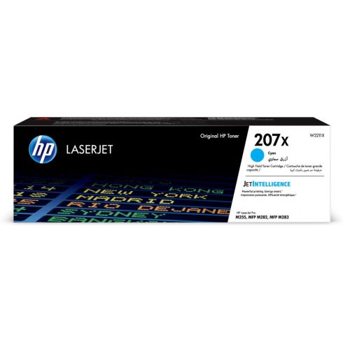 HP W2211X Toner Cyan 2.450 oldal kapacitás No.207